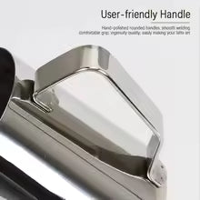 Stainless Steel Milk Frothing Jug – Latte Art, Cappuccino & Espresso Pitcher with Measurement Markings