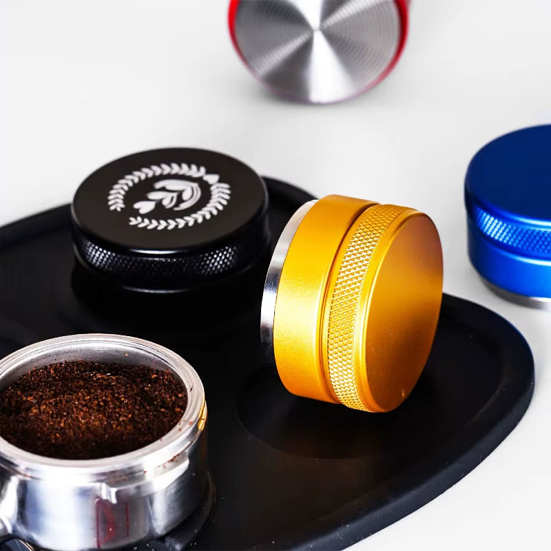 304 Stainless Steel Coffee Tamper 51MM/53MM/58MM Coffee Distributor Coffee Powder Hammer Customized Coffee Accessories