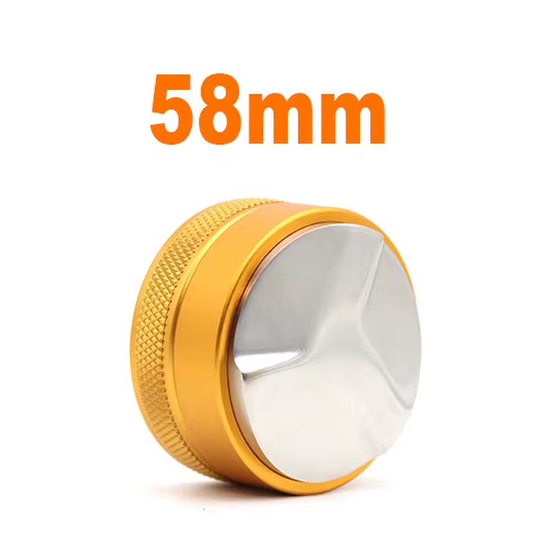 304 Stainless Steel Coffee Tamper 51MM/53MM/58MM Coffee Distributor Coffee Powder Hammer Customized Coffee Accessories
