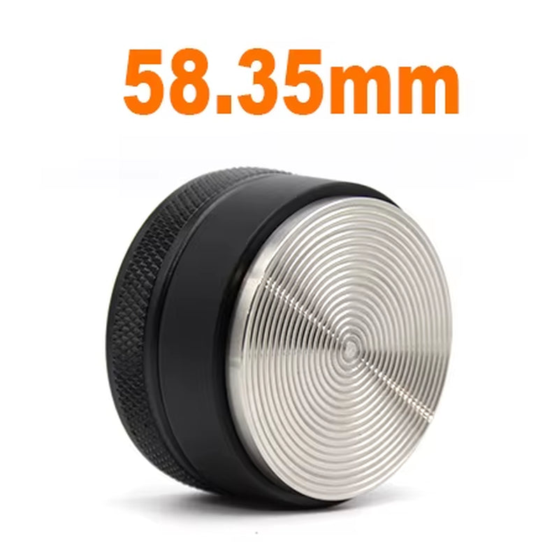 304 Stainless Steel Coffee Tamper 51MM/53MM/58MM Coffee Distributor Coffee Powder Hammer Customized Coffee Accessories