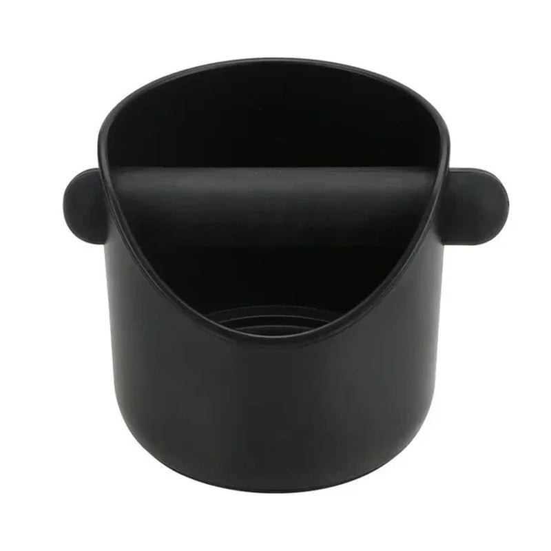 Shock-Absorbent Coffee Knock Box Anti-Slip Espresso Dump Bin for Coffee Grounds with Removable Knock Bar Coffee Grind Waste Bin
