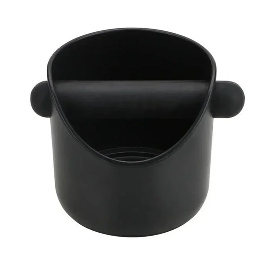 Shock-Absorbent Coffee Knock Box Anti-Slip Espresso Dump Bin for Coffee Grounds with Removable Knock Bar Coffee Grind Waste Bin