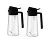 GJ 16Oz/470Ml Oil Dispenser Bottle for Kitchen - 2 in 1 Olive Oil Dispenser & Sprayer - Multicolor Kitchenware for Cooking, Salad, Barbecue Tools