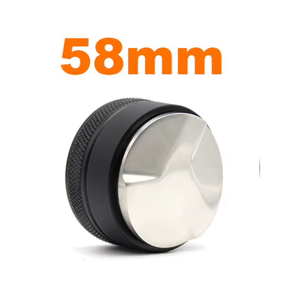 304 Stainless Steel Coffee Tamper 51MM/53MM/58MM Coffee Distributor Coffee Powder Hammer Customized Coffee Accessories